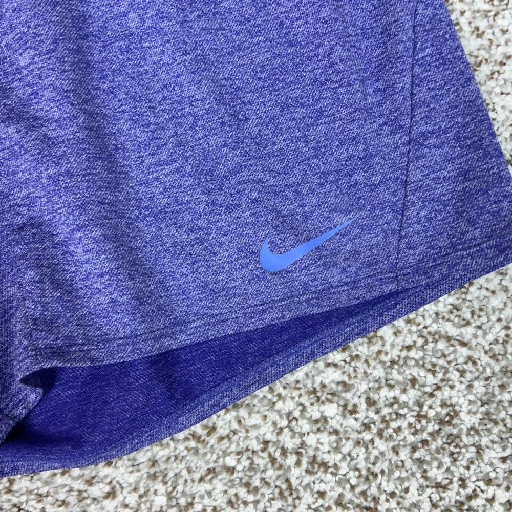Nike Shorts‎ Womens Small Blue Dri-FIT Running 4